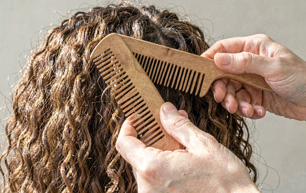 Természetes hajápolási rituálé